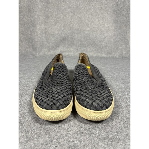 Donald J Pliner Karter3-FL Slip On 11M Charcoal Woven Suede main image 14
